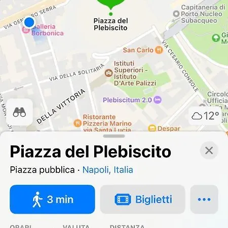 Casetta Piazza Plebiscito * Neapol